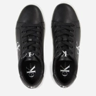 Tenisówki damskie skórzane do kostki Calvin Klein Jeans YW0YW01269 BEH 39 (8.5US) Czarne (8720108602648) - obraz 5