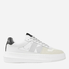 Sneakersy damskie na platformie Calvin Klein Jeans YW0YW01046 03A 38 (7.5US) Białe (8720109057966) - obraz 1