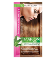 Фарбувальний шампунь Marion 62 Темний блонд 4-8 змивань 40 мл (5902853000624) - зображення 1