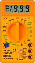 Мультиметр Aneng AN-DT830X измерения: V, A, R, C, функция hFE (YT32053)