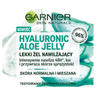 Żel lekki nawilżający Garnier Hyaluronic Aloe Jelly do skóry normalnej i mieszanej 50 ml (3600542232029) - obraz 1