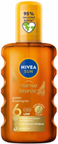 Olejek do opalania Nivea Sun w sprayu karotenowy SPF 6 200 ml (5900017049564) - obraz 1