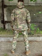Чоловічий тактичний костюм Aggressor мультикам куртка та штани камуфляжні розмір L - зображення 3