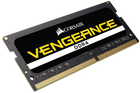 Оперативна память Corsair DDR4-2400 16384MB PC4-19200 Vengeance Black (CMSX16GX4M1A2400C16) - зображення 2