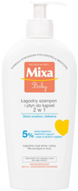 Szampon MIXA Baby łagodny i płyn do kąpieli 400 ml (3600550367188) - obraz 1