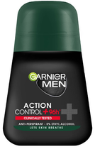 Антиперспірант Garnier Men Action Control+ Clinically Tested 50 мл (3600542475242) - зображення 1