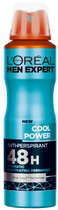 Antyperspirant L'Oreal Paris Men Expert Cool Power spray 150 ml (3600523596102) - obraz 1