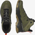 Черевики Salomon X ULTRA 4 MID GTX з водонепроникною мембраною GORE-TEX | Deep Lichen/Peat/Kelp, розмір 42 - зображення 4