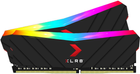 Pamięć PNY DDR4-3200 32768MB PC4-25600 (zestaw 2x16384) XLR8 RGB (MD32GK2D4320016XRGB) - obraz 1