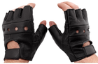 Перчатки кожаные без пальцев MIL-TEC 12517002 L Black (2000980513857) - изображение 6