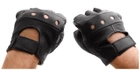 Перчатки кожаные без пальцев MIL-TEC 12517002 M Black (2000980513840) - изображение 7