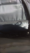 Черная тактическая сумка-рюкзак барсетка на одной лямке MFH T0445 + USB выход - изображение 5