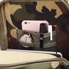 Тактический походный рюкзак Military T 414 25 L Камуфляжный пиксель - изображение 7