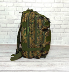 Тактический походный рюкзак Military T 412 25 L Камуфляжный пиксель - изображение 14