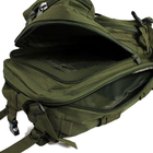 Тактичний військовий похідний рюкзак Military 25 L Хакі - зображення 4