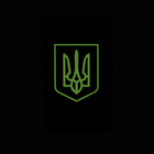 M-Tac нашивка флаг Украины с гербом (80х50 мм) вертикальная Full Color/GID - изображение 2