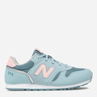 Підліткові кросівки для дівчинки New Balance 373 YC373JP2 38 Бірюзові (196307150668)