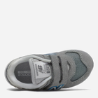 Buty sportowe chłopięce na rzepy New Balance 574 IV574BA1 23.5 Szare (195481364236) - obraz 4