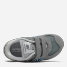 Buty sportowe chłopięce na rzepy New Balance 574 IV574BA1 27.5 Szare (195481364298) - obraz 4