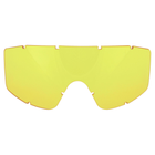 Захисні окуляри-маска SPOSUNE JY-023-2 оправа-хакі колір лінз сірий - зображення 3