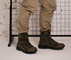 Демисезонные Берцы Тактические Ботинки Мужские Кожаные 42р (28,1 см) STD-000049-RZ42 - изображение 2