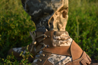 Демісезонні Берці Тактичні Черевики Чоловічі Шкіряні 38р (25,3 см) MSD-000049-RZ38 - зображення 5