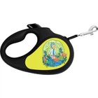 Повідок для собак WAUDOG R-leash "Рік та Морті 2" L до 50 кг 5 м чорний (8126-0281-01)