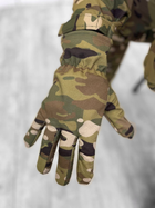 Тактичні рукавички Tactical Gloves Multicam XXL