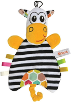 Lalka do ręki Hencz Toys Przytulanka kontrastowa Zebra 25 cm (5907784469342) - obraz 1