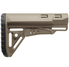 Приклад AR-15/AR-10/АК DLG TBS TACTICAL DLG-129 SHARP BUTTSTOCK (Mil-Spec) Пісочний - зображення 1