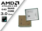 Процеcор AMD Athlon ii x4 640 3 GHz. 4 ядра/4 потока. Soket AM3. Tray