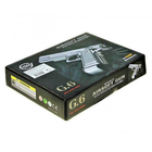 Страйкбольний пістолет "Colt M1911 Hi-Capa" 27х19х5 см Galaxy Чорний 000217822 - зображення 4