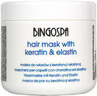 Maska do wlosow BingoSpa Hair Mask Keratin and Elastin 500 g (5901842002014) - obraz 1