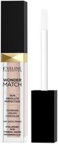 Рідкий консилер Eveline Cosmetics Wonder Match Concealer Peach 7 мл (5903416048428) - зображення 1