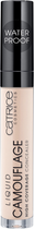 Korektor w płynie Catrice Liquid Camouflage High Coverage Concealer 007 Natural Rose wodoodporny 5 ml (4251232284300)