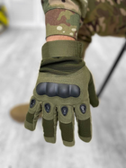 Тактичні зимові рукавички Tactical Gloves Хакі L - изображение 1