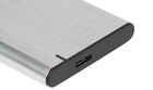 Kieszeń zewnętrzna iBOX HD-05 do HDD 2.5" SATA USB 3.1 Grey (ieuhdd5g) - obraz 4