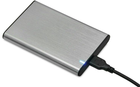 Kieszeń zewnętrzna iBOX HD-05 do HDD 2.5" SATA USB 3.1 Grey (ieuhdd5g) - obraz 5