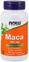 Натуральна добавка Now Foods Maca Перуанська 500 мг Гелеві капсули