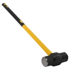 Кувалда сталева для кросфіту та функціональних тренувань HAMMER Zelart TA-9635-16LB 16LB (7,3кг) чорний-жовтий