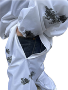 Маскувальний Білий костюм Клякса. 3 в 1. Куртка, штани, кавер Pancer Protection 48-52 - зображення 6