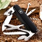 Нож Victorinox Huntsman 91мм/15функ/черный, блистер - изображение 4