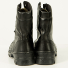 Берцы зимние кожаные черные, натуральный мех, подошва антистат, ботинки мужские 442 - изображение 5