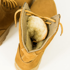 Берцы зимние ARMOS нубук, внутри искусственный мех, цвет койот, мужские ботинки 44 - изображение 3
