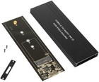 Зовнішня кишеня Maclean MCE582 для M.2 SDD NGFF USB 3.0 Black (5902211121800) - зображення 5