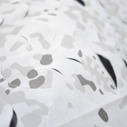 Зимова тактична маскувальна сітка Альпійська клякса, зимова біла сітка для масування техніки, бліндажів 5х8м ( 40 кв.м.) - изображение 6
