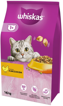 Sucha karma dla kotów WHISKAS z kurczakiem 14 kg (5900951014352) - obraz 1