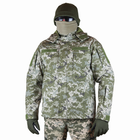 Куртка демісезонна тактична Caprice Soft shell 58р Піксель - зображення 1
