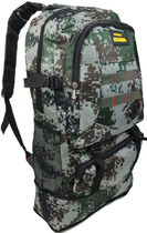 Рюкзак туристичний з можливістю збільшення 50(64)x35x15 см Battlegrounds Хакі (2000002214632) - зображення 3