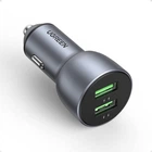 Автомобільний зарядний пристрій для телефону Ugreen CD213 36W 2xUSB QC 3.0 3A Car Charger Dark Blue (YM944)